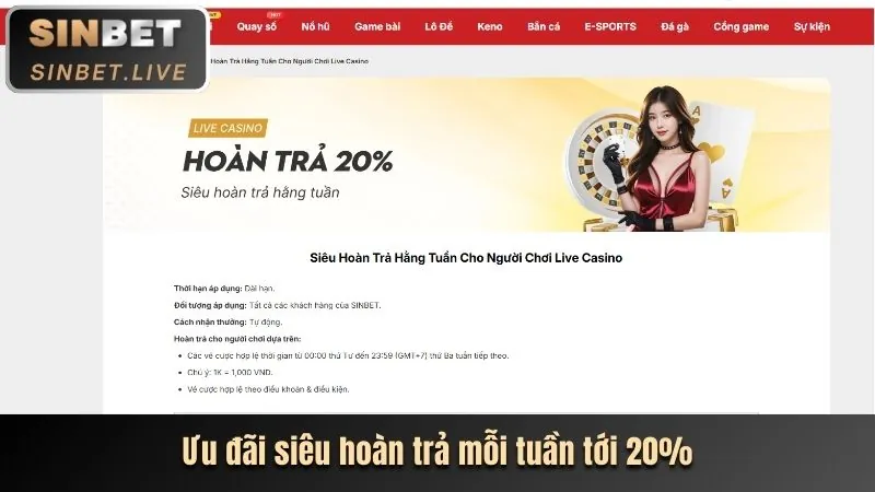Casino Trực Tuyến tại 08win